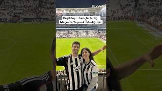 Beşiktaş - Gençlerbirliği maçında yapmak istediğimiz #beşiktaş #tüpraş #kozmopolitist #istanbul #maç