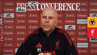 LIVE: Arne Slot's FA Cup press conference | Wolves vs Liverpool