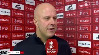 Arne Slot Post Match Interview 🔥| Liverpool vs Barnsley 4-1
