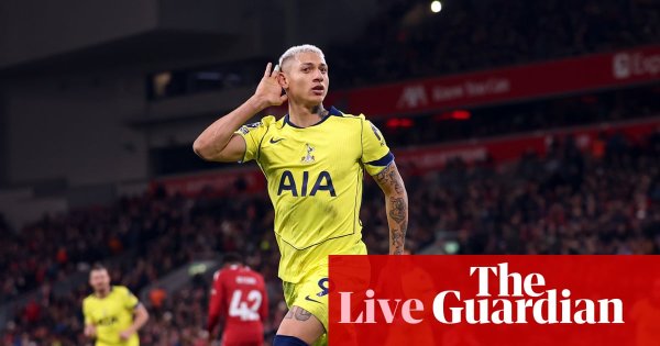 Liverpool 1-1 Tottenham Hotspur: Premier League – as it happened