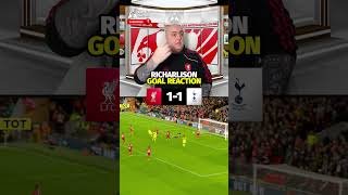 RICHARLISON GOAL REACTION (Liverpool 1-1 Tottenham)
