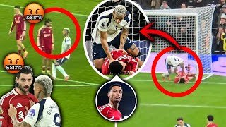 Szoboszlai vs Richarlison Fight After Richarlison Attacks Hugo Ekitike | Liverpool 2-1 Tottenham