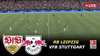 🔴VfB Stuttgart vs RB Leipzig LIVE | Bundesliga 2025/26 | eFootball Pes21 Simulation