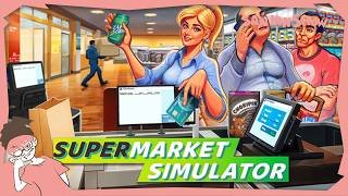#1 本日から配属されました、店長です。【Supermarket Simulator】視点：ぺちゃんこ