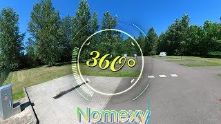 Immersion sur l'aire de camping car de Nomexy #360view