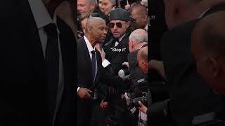 Denzel Washington Gets Grabbed At Cannes