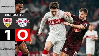 VfB Stuttgart - RB Leipzig | 1-0 | Zusammenfassung | Bundesliga 2025-26 | stuttgart leipzig