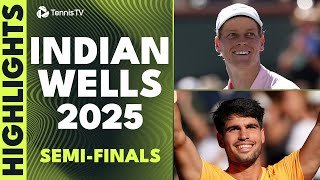 Alcaraz Takes On Medvedev; Sinner vs Zverev | Indian Wells 2026 Semi-Final Highlights