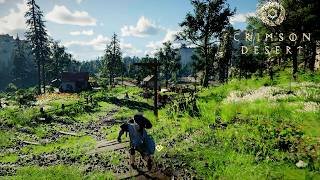 Crimson Desert Gameplay - Open World Exploration, Buying Gear & More...