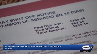 Home heating oil prices rise across New Hampshire as conflict in Iran continues