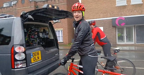 Radio 1 DJ Greg James 'happy' as city fans show up despite torrential rainfall