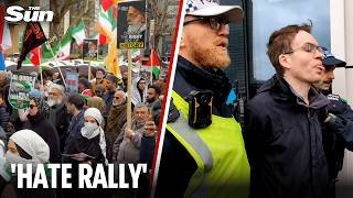 Arrests made as thousands of pro-Iran protesters gather for Al-Quds 'hate march' in London
