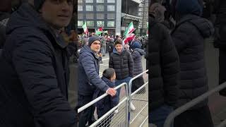 Al Quds Day static protest in London after Home Secretary Shabana Mahmood banned the march