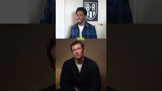 We asked actor Callum Turner to compare George Clooney’s directing style to a football manager 🎥🦊