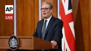 LIVE: British PM Keir Starmer holds a press conference on Iran war