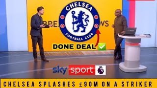 Sky Sports Leak: 🔵 Chelsea’s New £90M Striker Arrives in London – Maresca Confirms Transfer ✅⚽