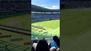 国立競技場 南スタンド2層 228ブロックからの見え方（5列 321番） #国立競技場#座席#眺め#サッカー#jリーグ#football#soccer#ラグビー#rugby