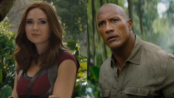 As Karen Gillan Got ’Emotional’ About Wrapping Jumanji 4, The Rock Commented About Her ‘Dealing’ With ‘3 Idiots’