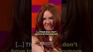 Karen Gillan On Modeling