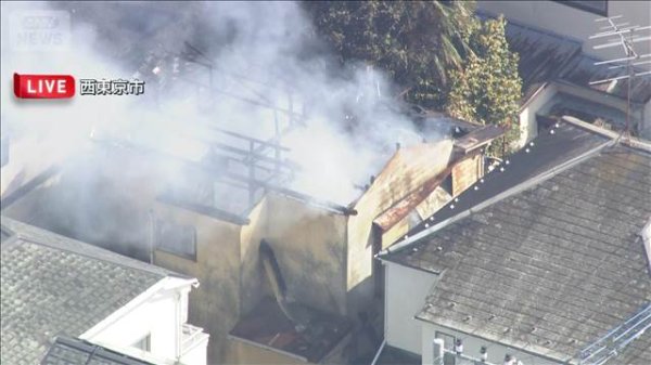 西東京市の2階建て住宅で火事　1人逃げ遅れの可能性　約60平方メートル焼ける（テレビ朝日系（ANN）） - Yahoo!ニュース