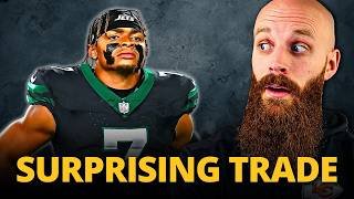 The Chiefs surprisingly trade for Jets QB Justin Fields!