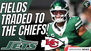 BREAKING: New York Jets TRADE Justin Fields To The Kansas City Chiefs! | Jets Get 6th Round Pick
