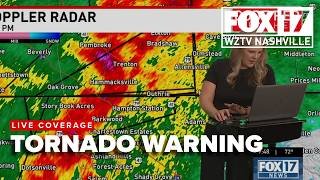 Tornado Watch in Middle Tennessee, Nashville Weather Forecast