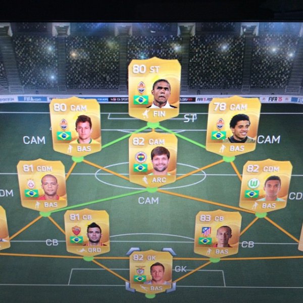 First comment gets this team!!! #fifa#fut#fut15#op#selfie...