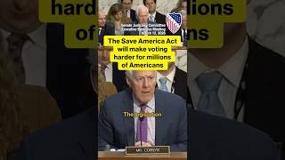 THE SAVE AMERICA ACT MAKES VOTING HARDER