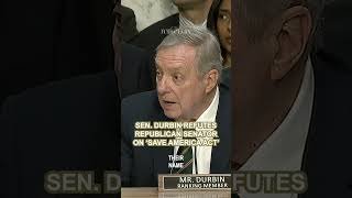 Sen. DURBIN Refutes Republican Senator on 'Save America Act'