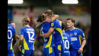 AFC Wimbledon 2-0 Leyton Orient 📺 | Dons double topples league leaders! 🤩 | Highlights 🟡🔵