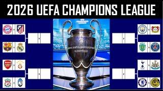 Round of 16 DRAW! 2026 UEFA Champions League