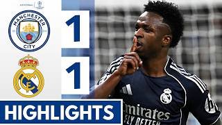 Manchester City vs Real Madrid 1-1 - Highlights & Goals - Vinicius Junior & Haaland Goal