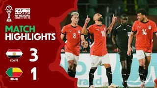 HIGHLIGHTS | Egypt 🆚 Benin | #TotalEnergiesAFCON2025 - Round of 16 | ملخص مباراة مصر وبنين