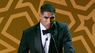 Achraf Hakimi crowned African Player of the Year