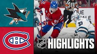 Sharks vs. Canadiens | NHL Highlights | March 14, 2026