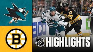 Sharks vs. Bruins | NHL Highlights | March 12, 2026