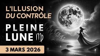Pleine Lune du 3 mars 2026 🌕♍ LE CONTRÔLE NE TE SAUVERA PLUS ! Signification Astrologique