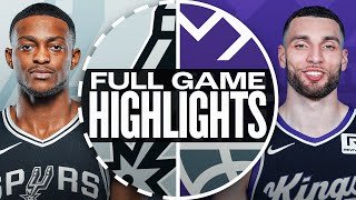 SPURS at KINGS | FULL GAME HIGHLIGHTS | March 7, 2025