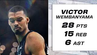 Victor Wembanyama Highlights GO CRAZY in Win Against Kings!