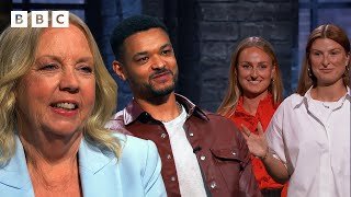 Entrepreneurs stun Dragons with risky counter-offer - BBC