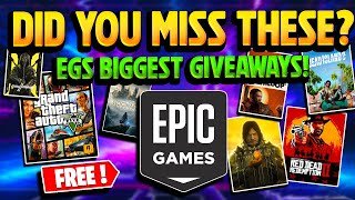 TOP 30 FREE Games You Missed on Epic Games Store! (Or Already Claimed!)