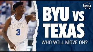 BYU vs Texas - Who's Moving on in the First Round of the NCAA Tournament?!