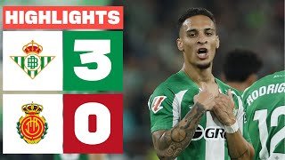REAL BETIS 3 - 0 RCD MALLORCA | RESUMEN LALIGA EA SPORTS