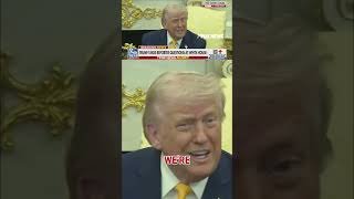 'DON'T DO THAT': Trump says he told Israel to stop striking oil fields in Iran #shorts