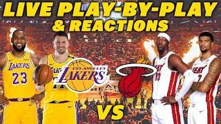Los Angeles Lakers vs Miami Heat | Live Play-By-Play & Reactions