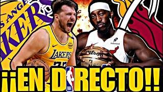 🚨😱 ¡¡¡PARTIDAZO EN DIRECTO!!! 🚨LOS ANGELES LAKERS VS MIAMI HEAT 🟡 PARTIDO EN VIVO NBA