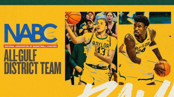 MBB’s Carr and Yessoufou Named on NABC All-Gulf District Team - Baylor