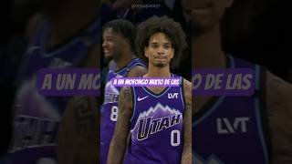 Andersson García Tapa por todo lo alto al gigante Ruddy Gobert. #nbahighlights