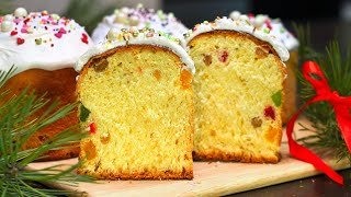 ДАЖЕ ВЫМЕШИВАТЬ НЕ НУЖНО!!! Мягкие, сладкие, влажные куличи Пасха 2025 | Кулинарим с Таней